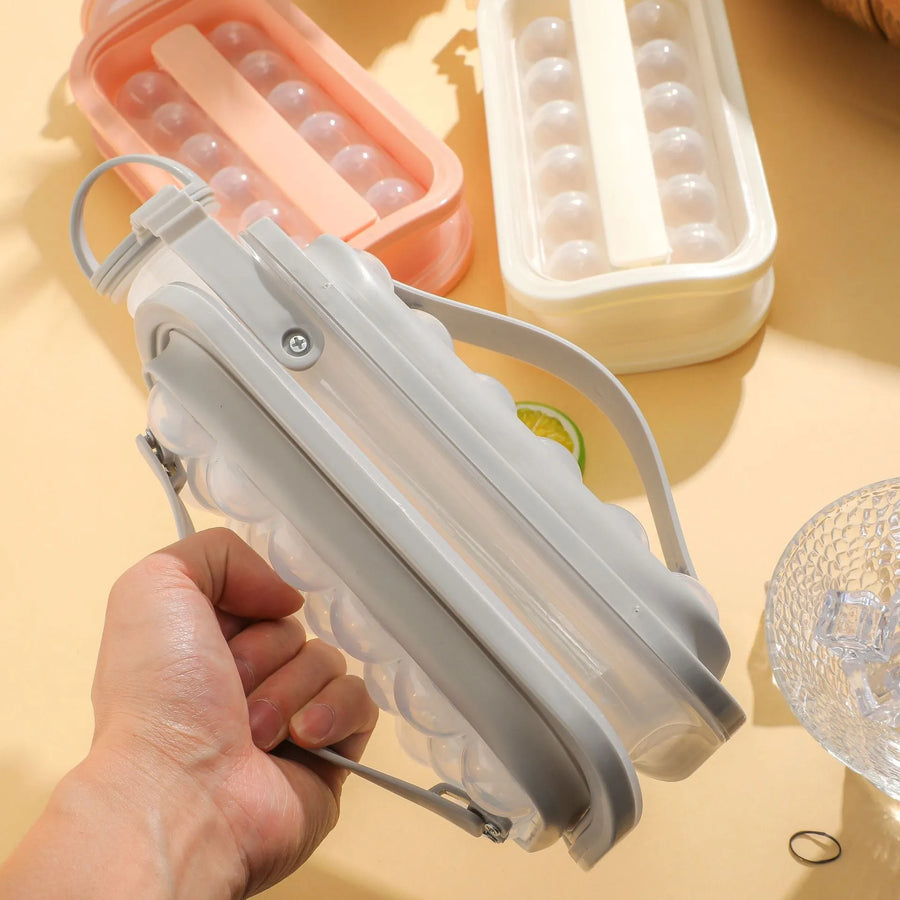 Portable Silicone Ice Ball Maker Kettle