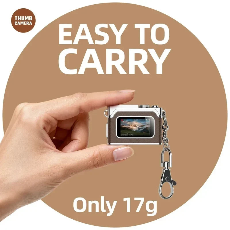 Modern Retro Portable Mini Keychain Camera
