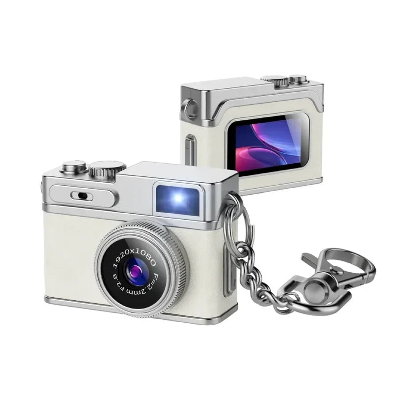 Modern Retro Portable Mini Keychain Camera
