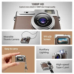 Modern Retro Portable Mini Keychain Camera
