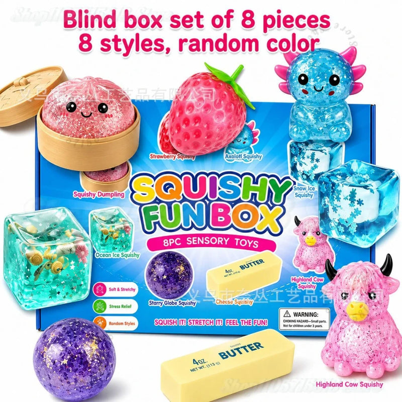 Maltose Filled Squishy Toy Box