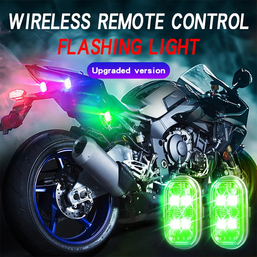 Wireless Anti-Collision LED Strobe Lights Pro