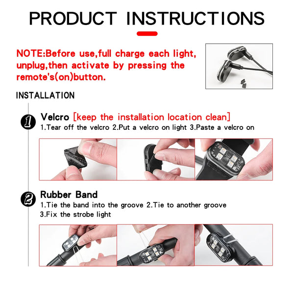 Vibrant Car LED Strobe Lights