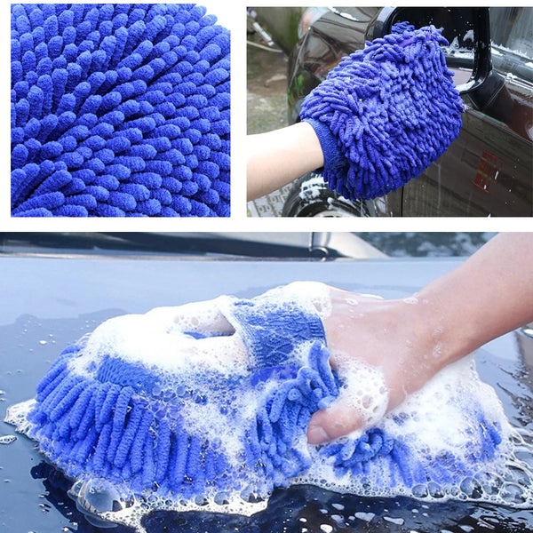 Scratch-Free Car Wash Mitt
