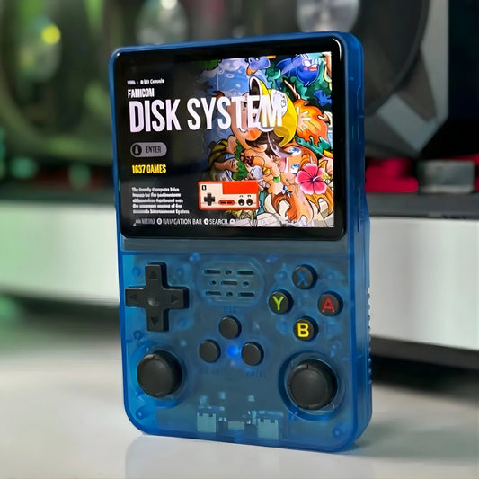 Infinity Console Transparent Blue