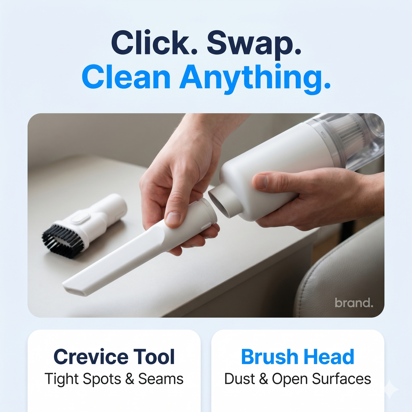 Norvae™ Portable Power Car Vacuum