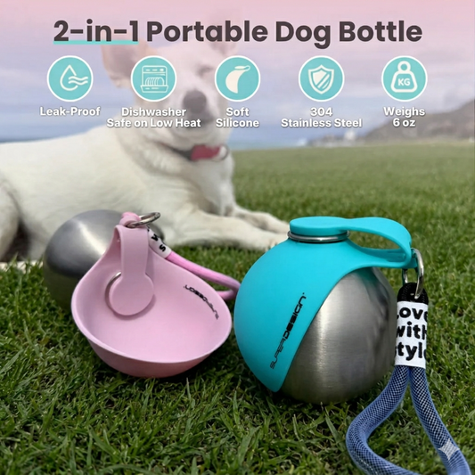 Compact Dog Travel Water Bottle